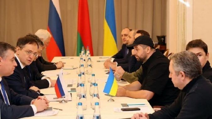 اختتام الجولة الأولى من المفاوضات الروسي الأوكرانية
