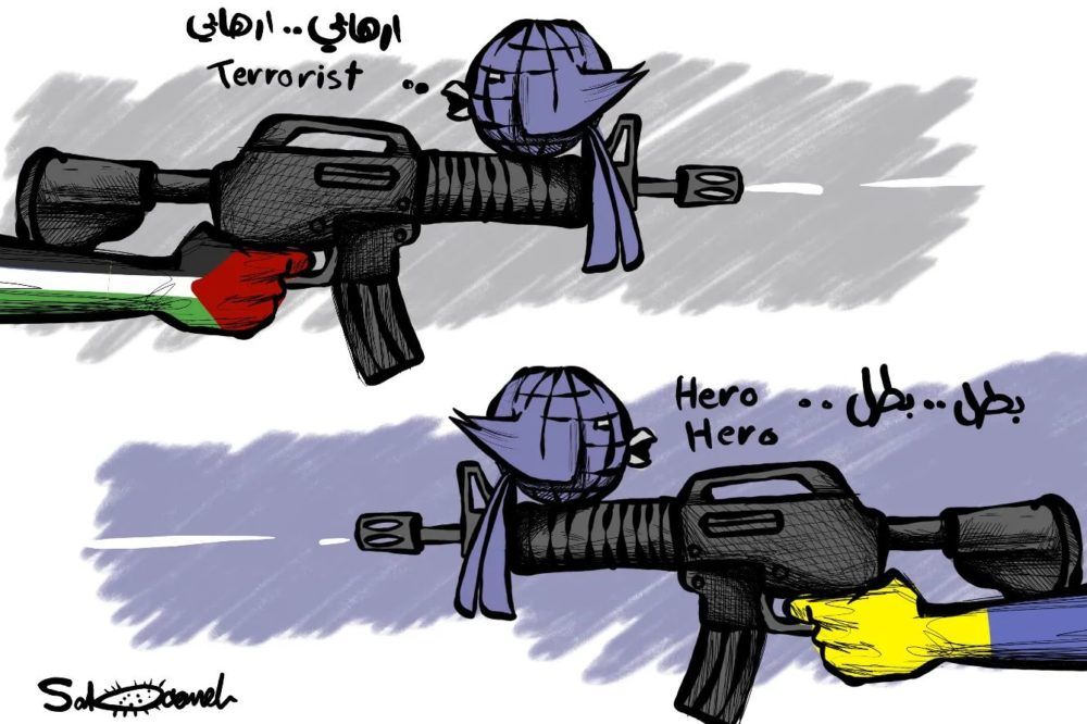 محمد سباعنة كاريكاتير