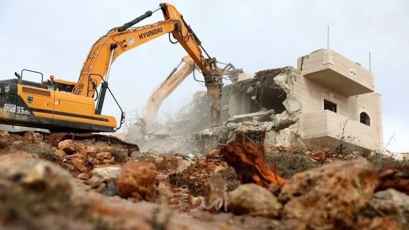 عمليات هدم إسرائيلية بالقدس ويطا والنقب