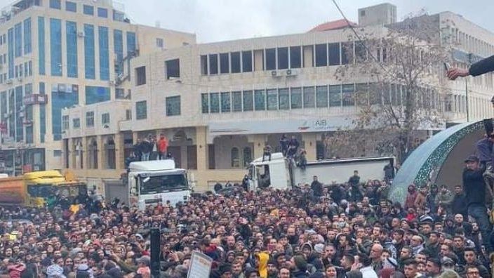 احتجاجات في الخليل ضد غلاء الأسعار