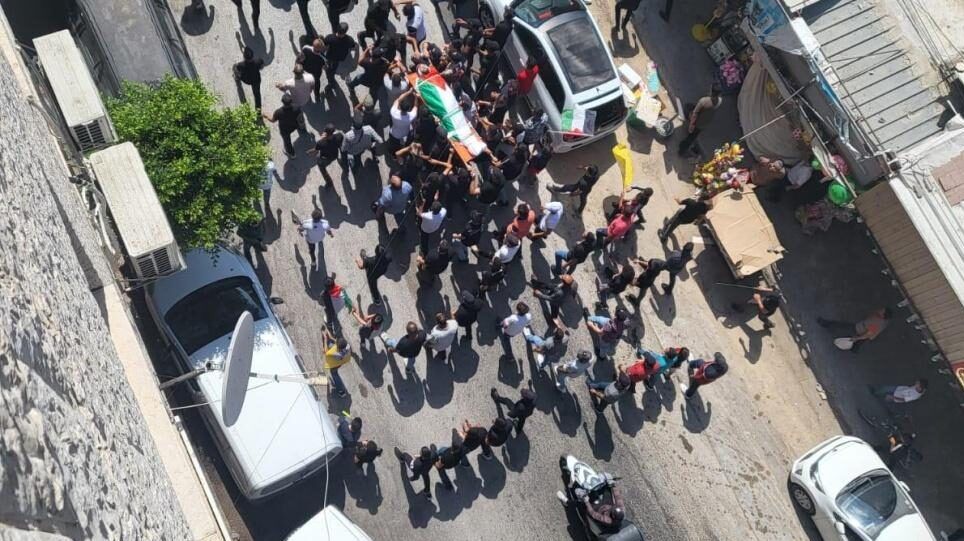 نابلس: تشييع جثمان محمد عرايشي