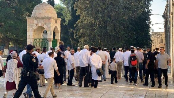 عشرات المستوطنين يقتحمون "الأقصى"