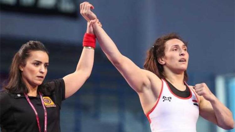 سمر حمزة.. أول مصارعة مصرية تصل لنهائي بطولة العالم