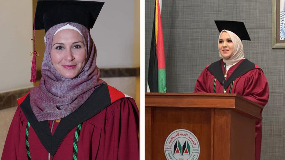 طالبتان من الجامعة تفوزان في المؤتمر العلمي لطلبة الدراسات العليا 2022