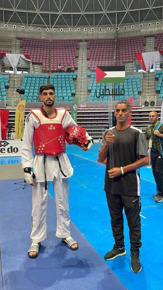 فلسطين تحرز برونزية في البطولة العربية العسكرية للتايكوندو