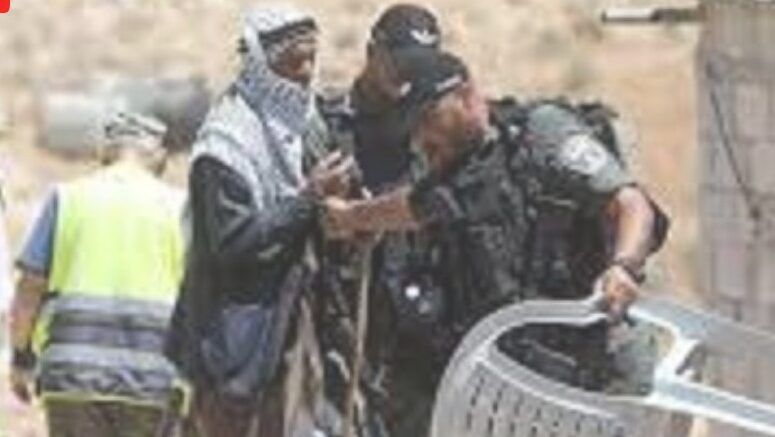 الاحتلال يدمر مضخة مياه تغذي أربع قرى جنوب نابلس