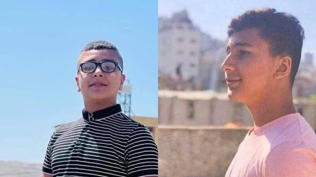 الاحتلال يعتقل الشقيقين وائل ويوسف مشة من مخيم بلاطة بنابلس، فجر اليوم