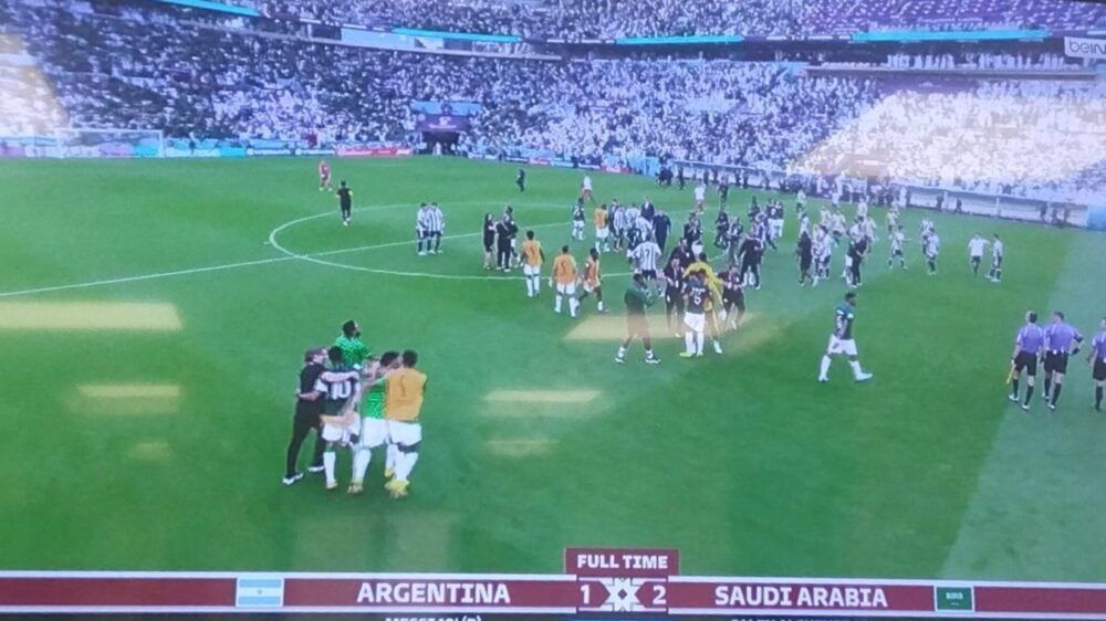 السعودية تصنع التاريخ وتهزم الأرجنتين في كأس العالم