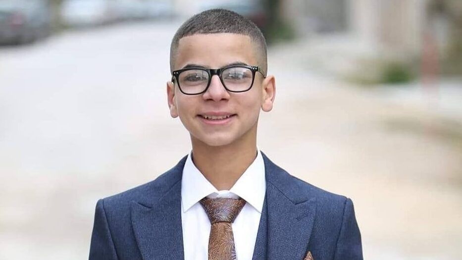 جماهير شعبنا تشييع الفتى أحمد شحادة في نابلس