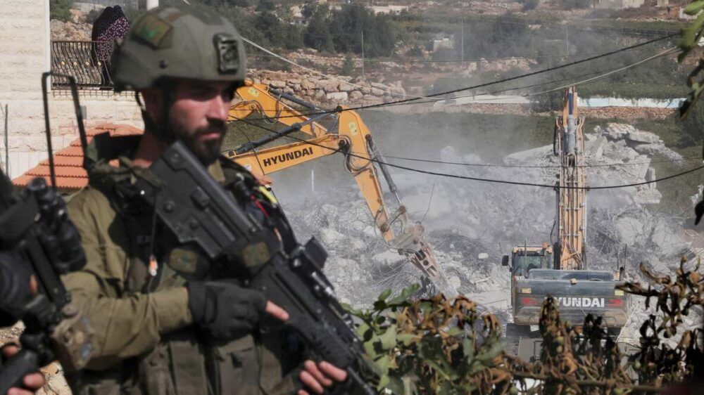 الاحتلال يهدم 3 غرف زراعية في سلفيت