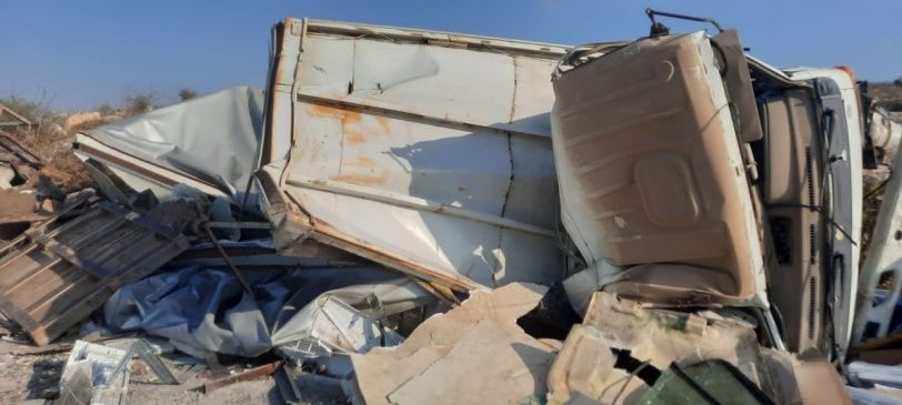 الاحتلال يهدم غرفة زراعية وبركساً في بروقين غرب سلفيت