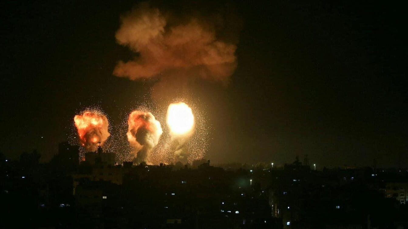 عدوان إسرائيلي يستهدف مواقع المقاومة جنوب قطاع غزة