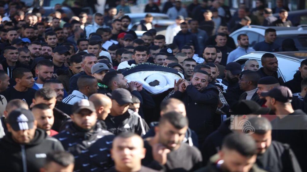 تشييع تامر نشرتي إلى مثواه الأخير في مخيم جنين