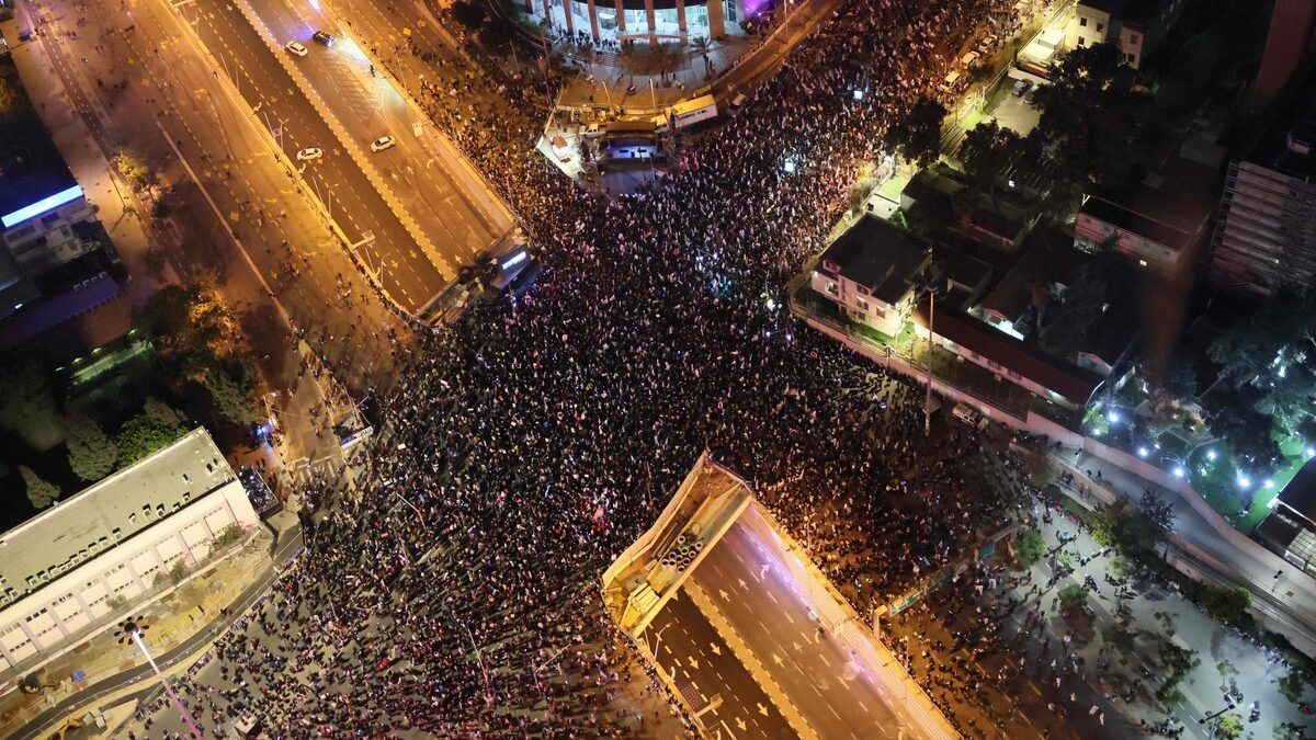 للأسبوع الثالث على التوالي.. عشرات الآلاف يتظاهرون ضد حكومة نتنياهو