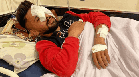 مواطن من نابلس يفقد عينه اليسرى إثر اصابته من قبل الاحتلال