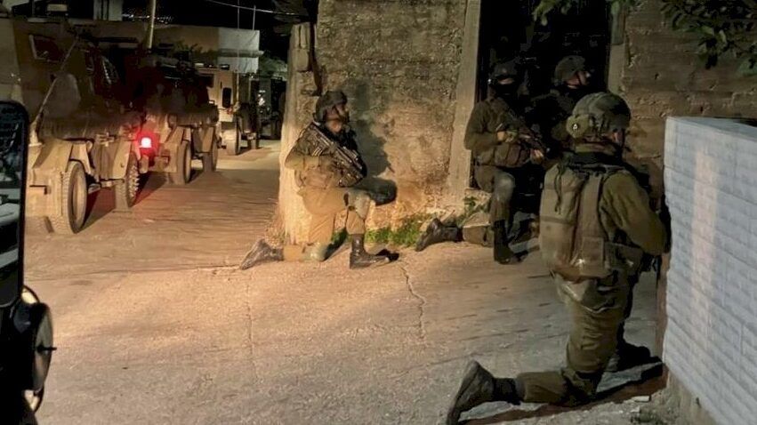 الاحتلال يشن حملة اعتقالات واسعة في برقين طالت 19مواطنا