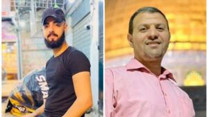 شادي بشكار ( يمين الصورة) ونور خويرة ( شمال الصورة)