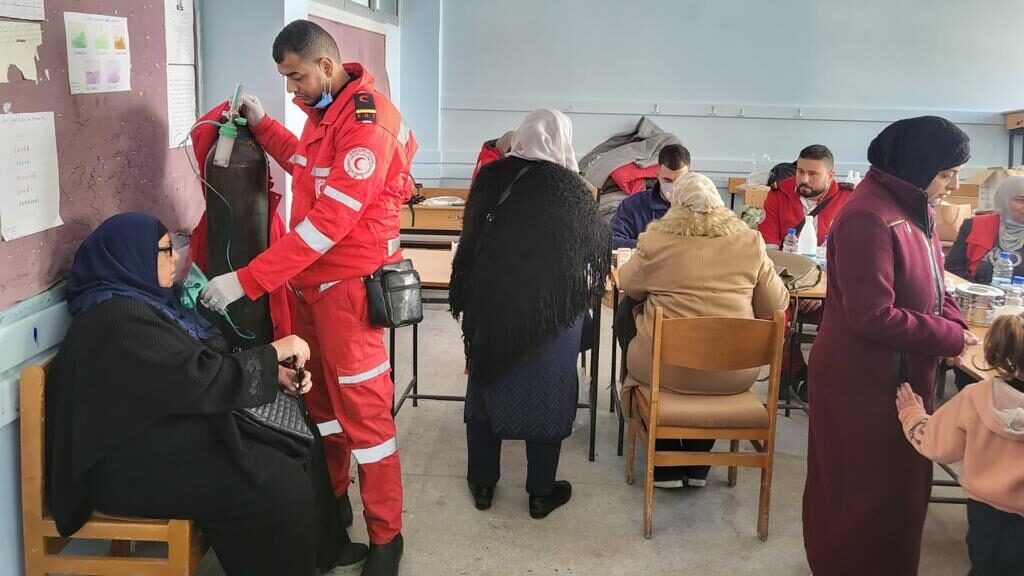 فريق التدخل الفلسطيني يقوم بجهود إغاثية استثنائية في تركيا وسوريا