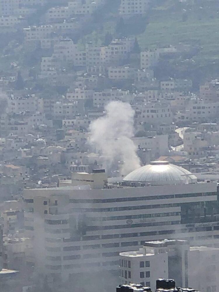 ارتقاء شابيْن و25 إصابة بينها 4 خطيرة برصاص الاحتلال في نابلس