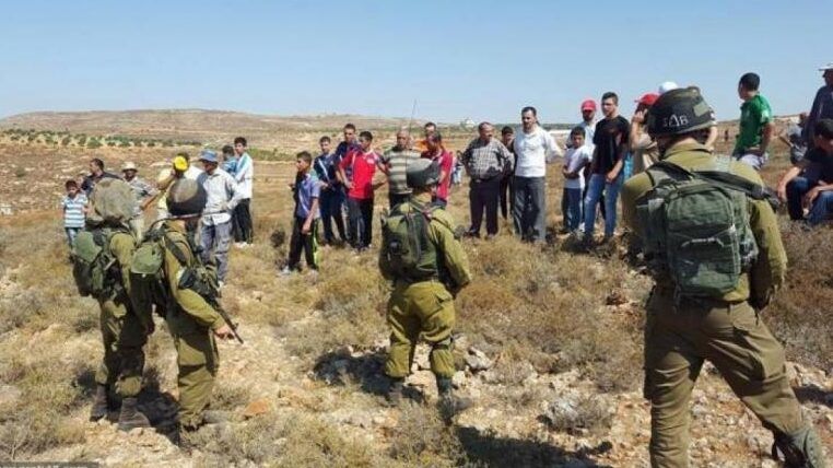 الاحتلال يمنع المزارعين من الوصول إلى أراضيهم شمال سلفيت