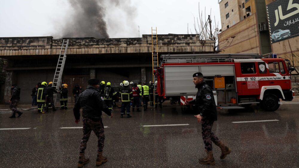 نابلس: اختتام التمرين الدولي لمحاكاة طلب المساعدات الدولية في حالات الزلزال