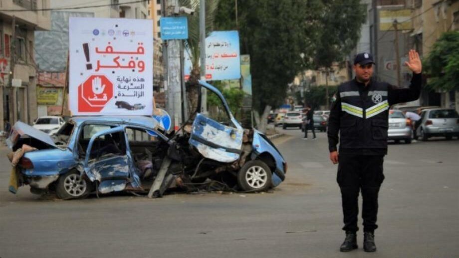 غزة: 33 إصابة خلال حوادث مرورية الأسبوع الماضي