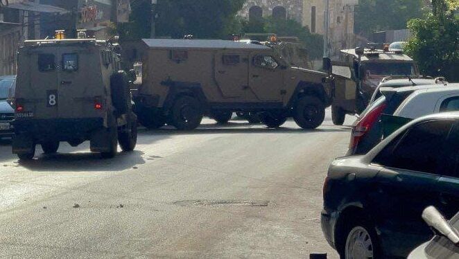 اقتحام نابلس