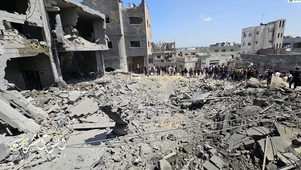 الاحتلال يقصف منزلا في بيت لاهيا