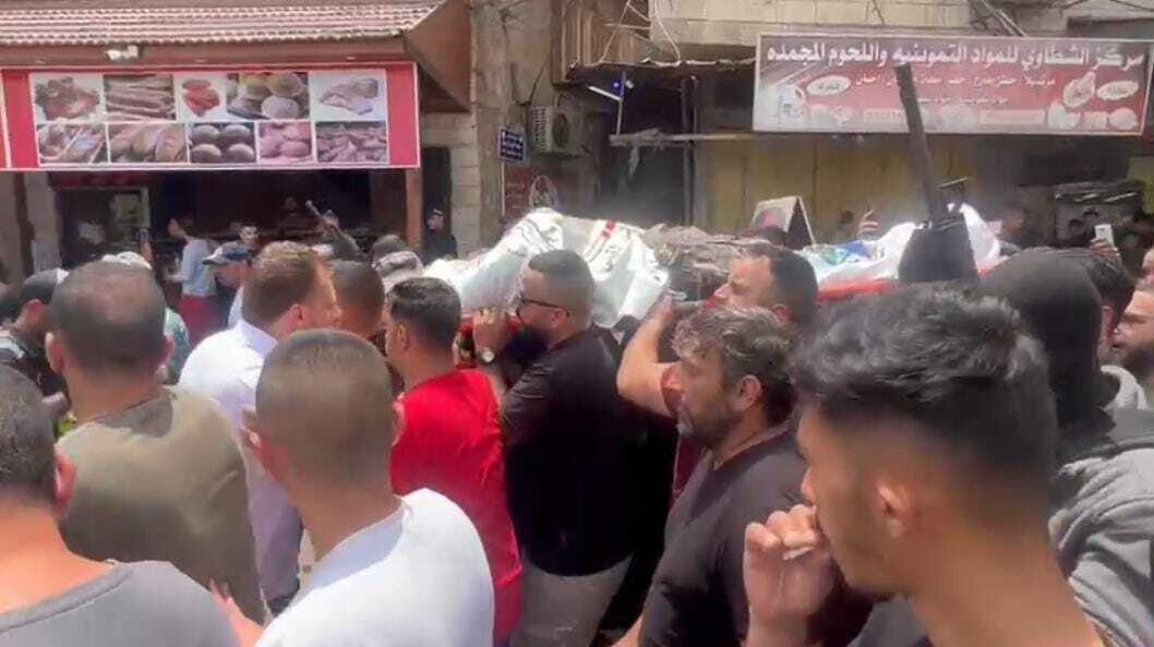 جماهير غفيرة تشيع جثمان الشهيد أشرف إبراهيم في جنين