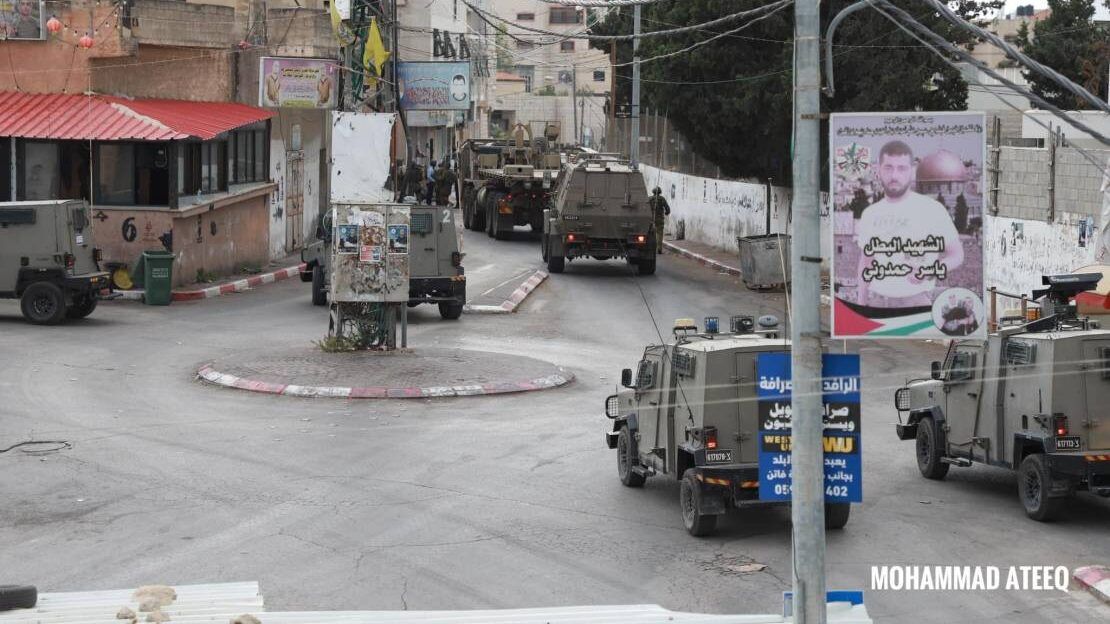 الاحتلال يمنع مراقبي الثانوية العامة من دخول بلدة يعبد بعد محاصرتها