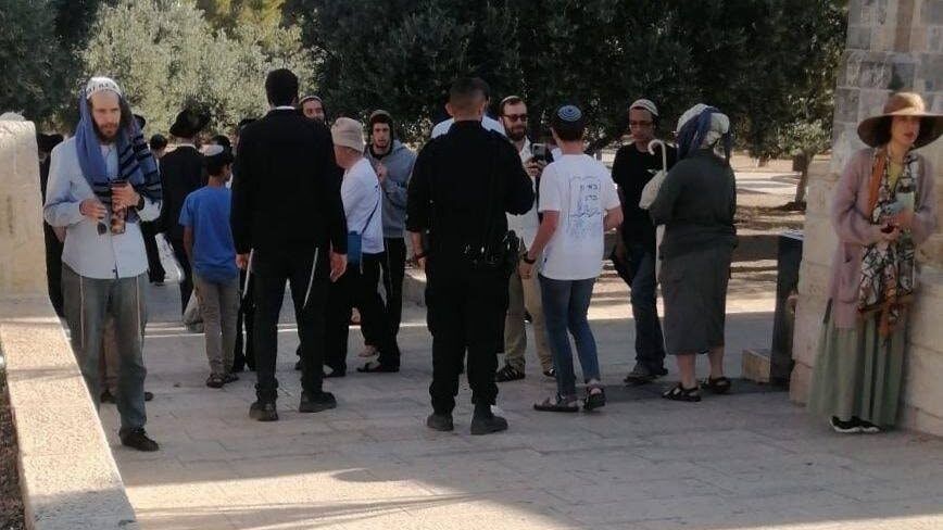 المستوطنون يجددون اقتحامهم للمسجد الأقصى المبارك