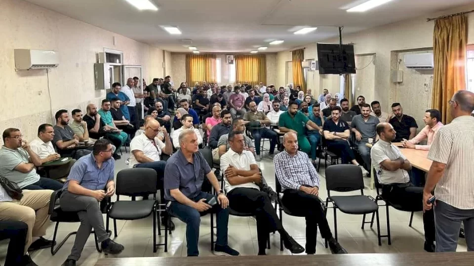 نقابة الأطباء: وزراة الصحة مقصرة تجاه مستشفى رفيديا الحكومي