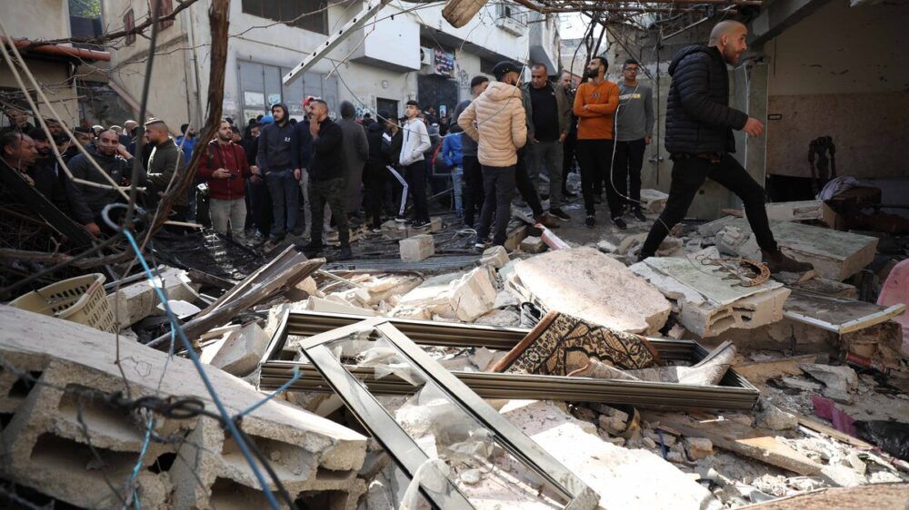 الاحتلال دمر 300 منزل خلال عدوانه على جنين