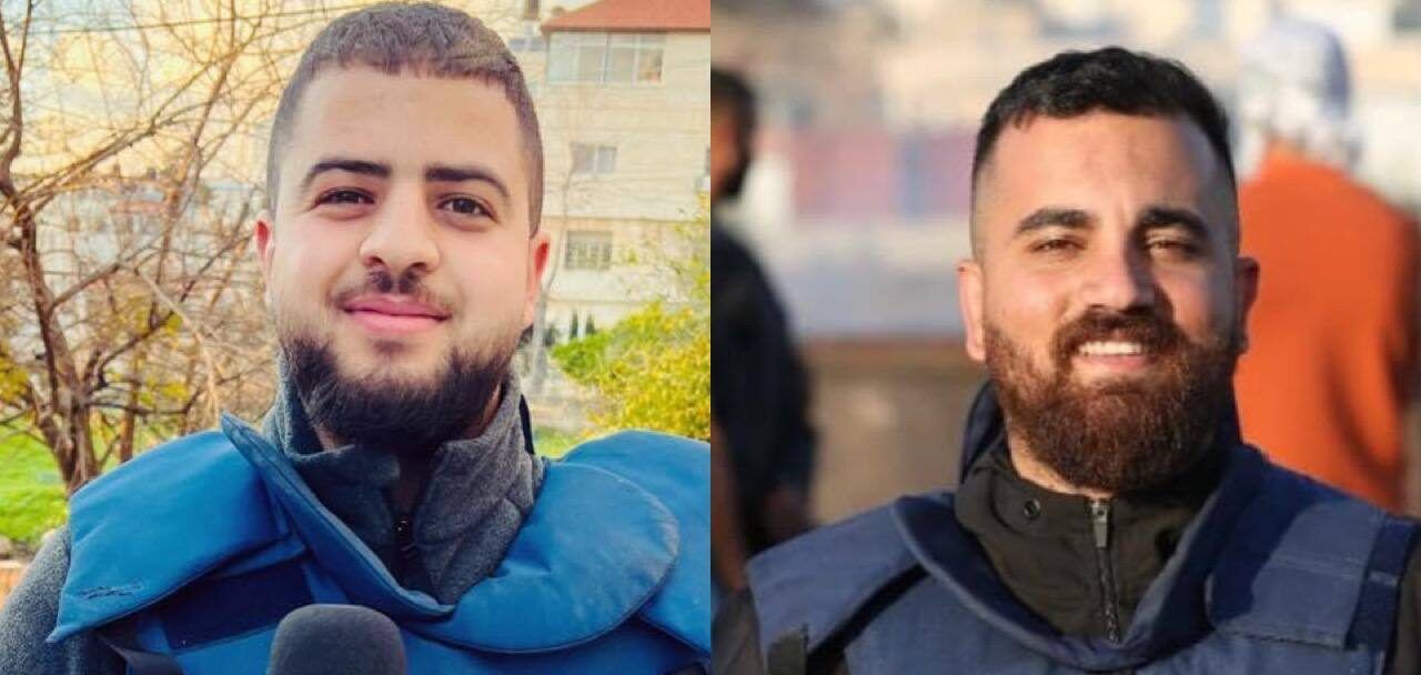 الاحتلال يعتدي على صحفيين غرب نابلس