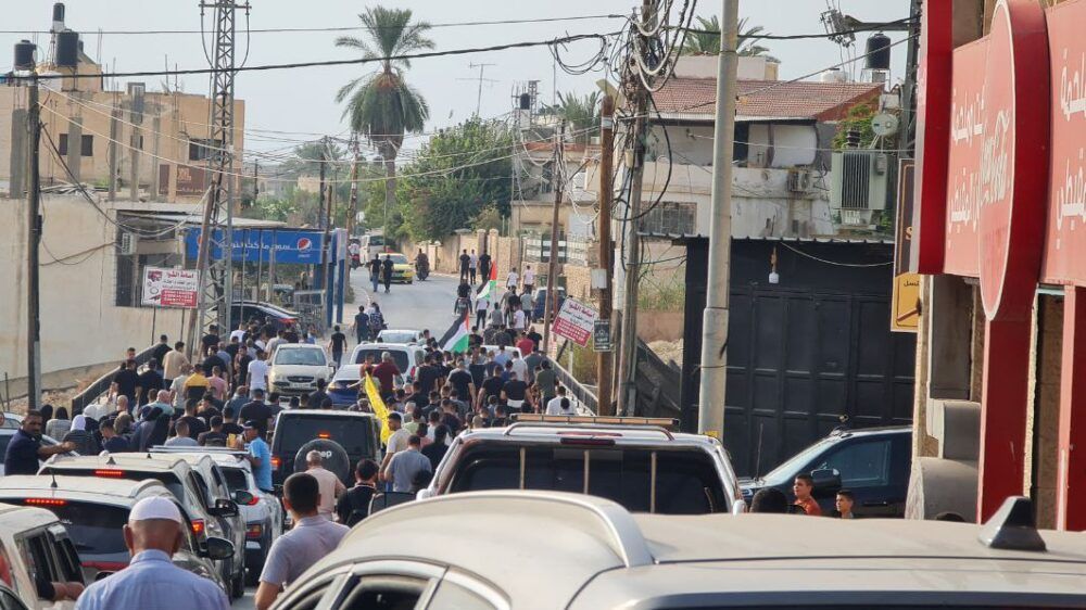 تشييع جثماني الشهيدين نجوم والولجي في أريحا