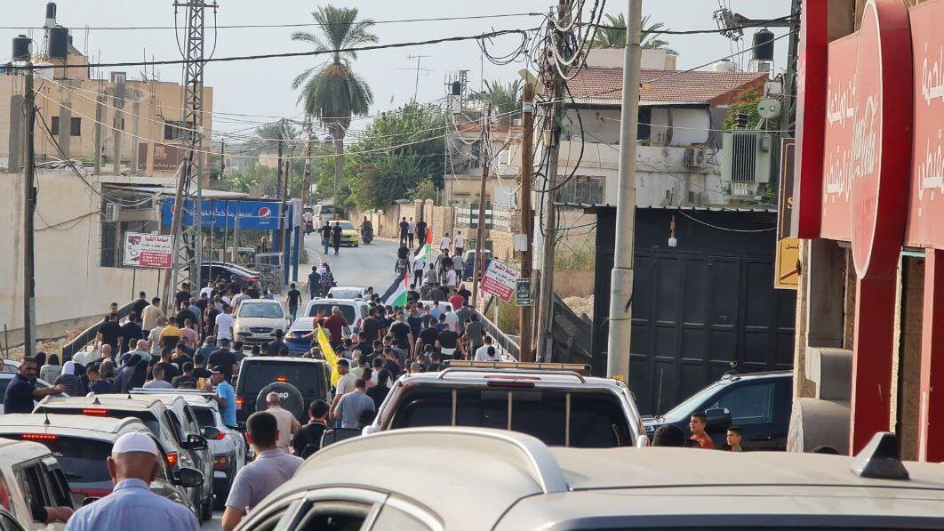 تشييع جثماني الشهيدين نجوم والولجي في أريحا