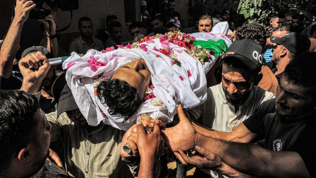 تشييع جثمان الشهيد رضوان شرق خان يونس