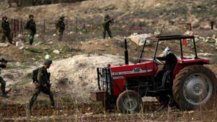 الاحتلال يستولي على جرار ومعدات زراعية غرب سلفيت