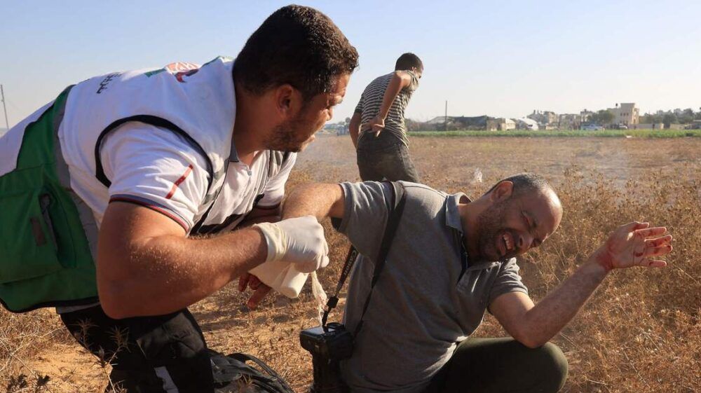 نقابة الصحفيين: ندين استهداف الاحتلال للزملاء الصحفيين في غزة