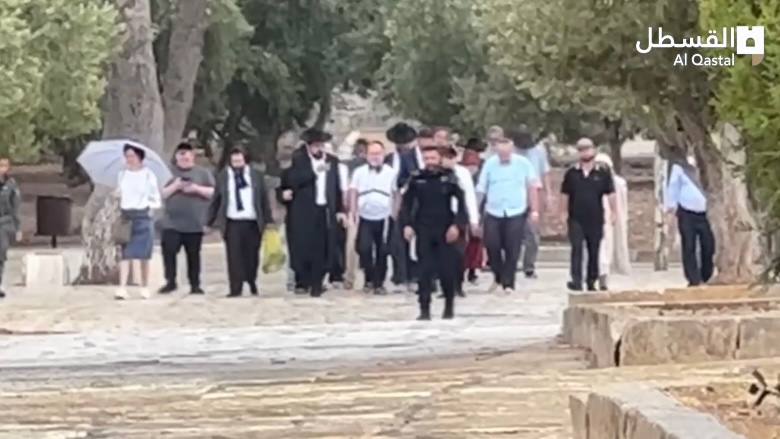 المستوطنين يقتحمون المسجد الأقصى المبارك بقيادة المتطرف يهودا غليك
