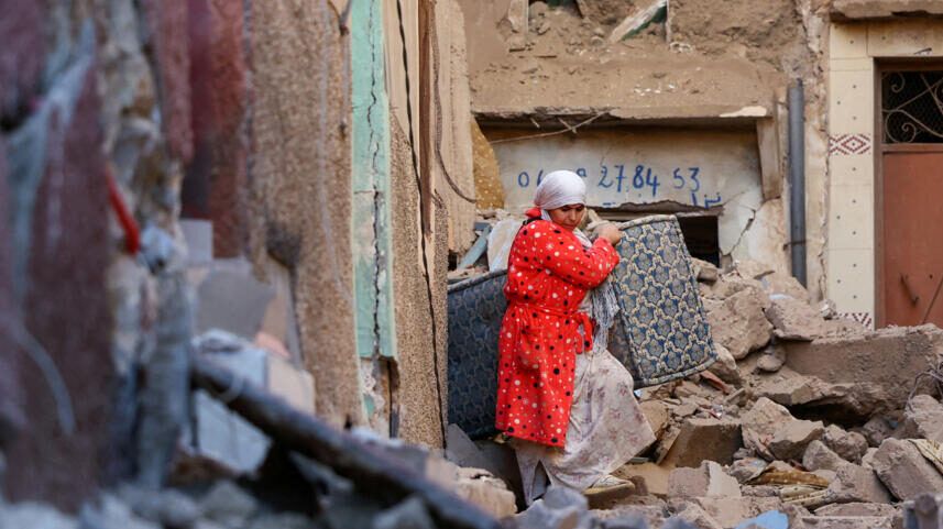 الصليب الأحمر يناشد جمع أكثر من مئة مليون دولار لمساعدة المغرب بعد الزلزال المدمّر