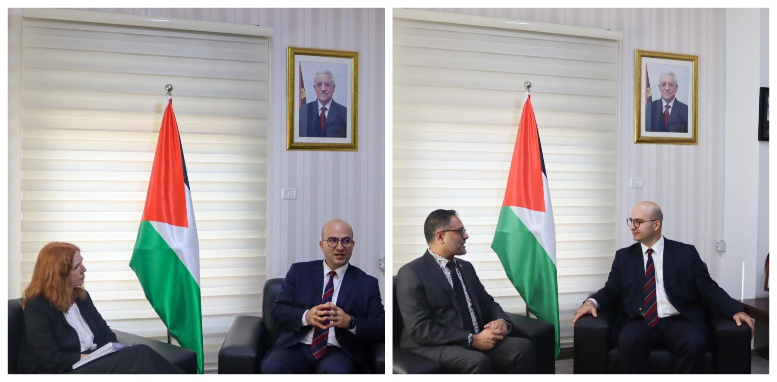 الهدمي خلال لقاء مسؤولين دوليين: الاحتلال يستبيح القدس بالاستيطان و"الأقصى" بالاقتحامات