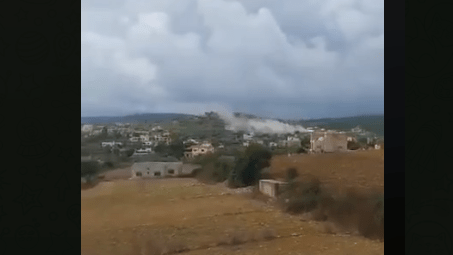 جيش الاحتلال الاسرائيلي يقصف بلدات في الجنوب اللبناني