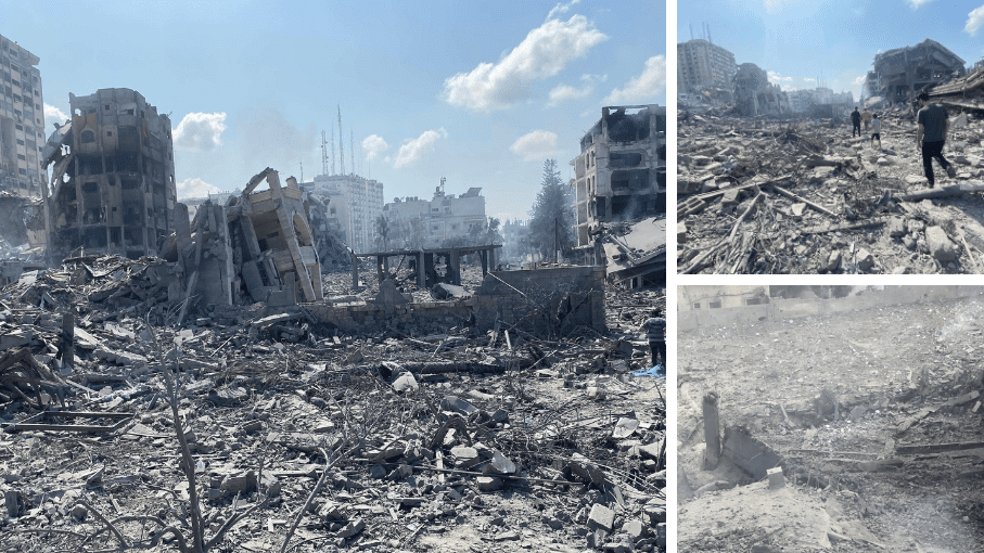 شهداء وإصابات.. قصف إسرائيلي على سوق النصيرات وآخرين في مناطق متفرقة من القطاع