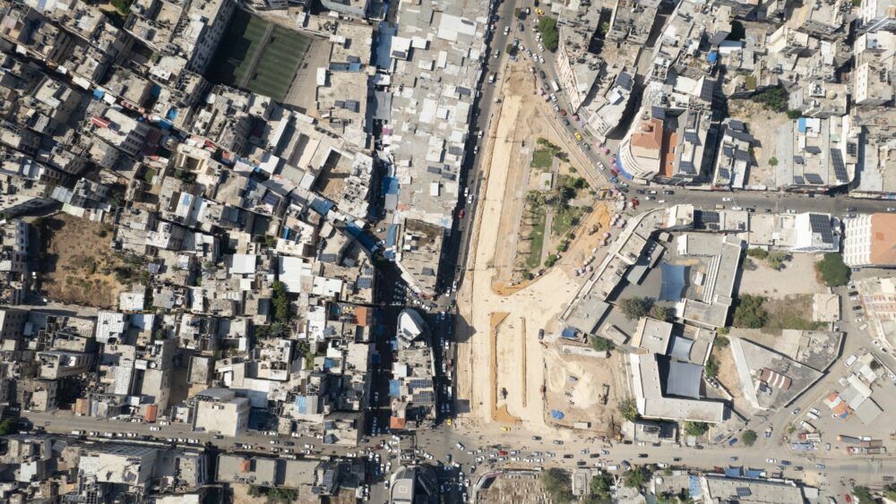 حي الشجاعية في قطاع غزة