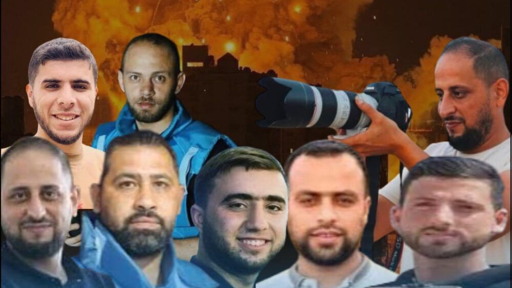 غزة: حُرّاس الحقيقة تحت نار العدوان