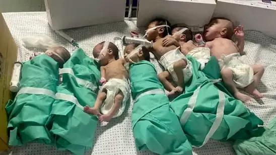 فريق من منظمة الصحة سيخرج 32 طفلاً من الخدج من مستشفى الشفاء