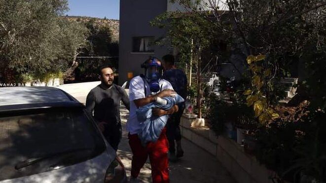 إصابة شابين بالرصاص خلال مواجهات مع الاحتلال في بيتا جنوب نابلس