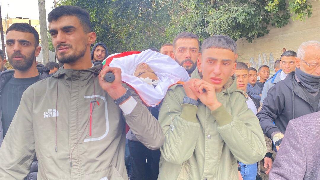 جنين: تشييع جثمان الطفل عمر أبو بكر في يعبد