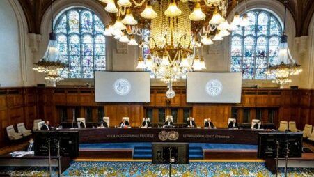 بدء جلسة العدل الدولية